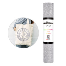 Load image into Gallery viewer, Teckwrap Glitter Heat Transfer Vinyl - 5ft Roll