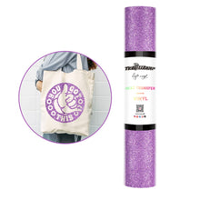 Load image into Gallery viewer, Teckwrap Glitter Heat Transfer Vinyl - 5ft Roll