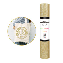 Load image into Gallery viewer, Teckwrap Glitter Heat Transfer Vinyl - 5ft Roll