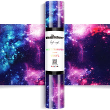 Load image into Gallery viewer, Teckwrap Galaxy Heat Transfer Vinyl - 5ft Roll