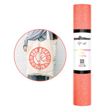 Load image into Gallery viewer, Teckwrap Glitter Heat Transfer Vinyl - 5ft Roll