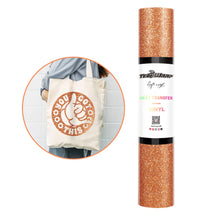 Load image into Gallery viewer, Teckwrap Glitter Heat Transfer Vinyl - 5ft Roll