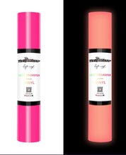Load image into Gallery viewer, Teckwrap Glow in the Dark Heat Transfer Vinyl - 5ft Roll