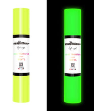 Load image into Gallery viewer, Teckwrap Glow in the Dark Heat Transfer Vinyl - 5ft Roll