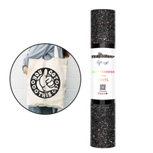 Load image into Gallery viewer, Teckwrap Glitter Heat Transfer Vinyl - 5ft Roll