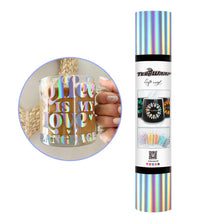 Load image into Gallery viewer, Teckwrap Bubble Free Holographic Rainbow Adhesive Vinyl - 5ft Roll