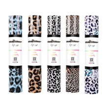 Load image into Gallery viewer, Teckwrap Animal Print Heat Transfer Vinyl - 5ft Roll