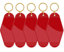 Load image into Gallery viewer, Teckwrap Acrylic Hotel Keychains - 5 Pack