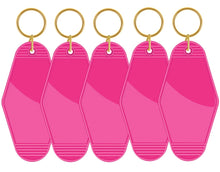 Load image into Gallery viewer, Teckwrap Acrylic Hotel Keychains - 5 Pack