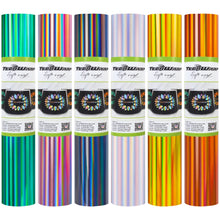 Load image into Gallery viewer, Teckwrap Holographic Rainbow Adhesive Vinyl - 5ft Roll