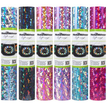 Load image into Gallery viewer, Teckwrap Glass Flower Adhesive Vinyl - 5 Ft Roll