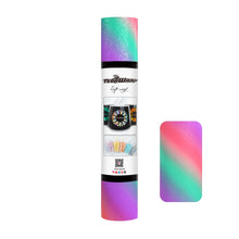 Load image into Gallery viewer, Teckwrap Diagonal Rainbow Stripes Adhesive Vinyl - 5ft