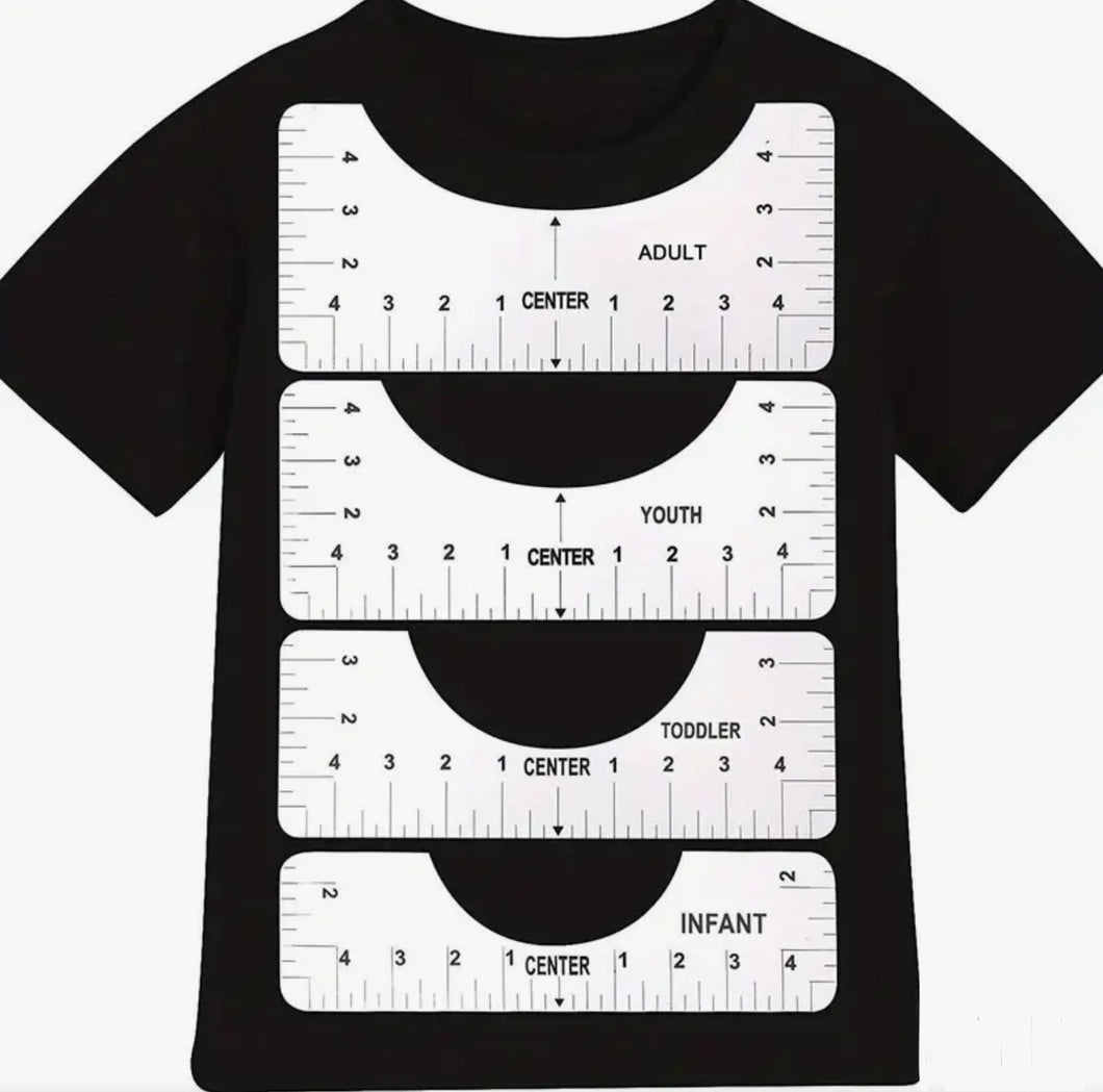 Ruler Guide for Sublimation & HTV