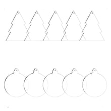 Load image into Gallery viewer, Teckwrap acrylic ornaments - 10 pack
