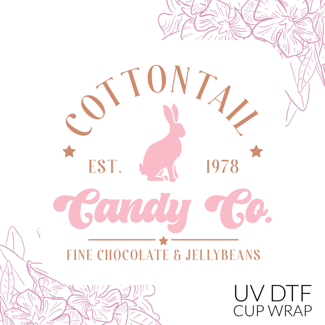 CB185 Cottontail candy co UV DTF Wrap (approx 3.5”x 4.33”)