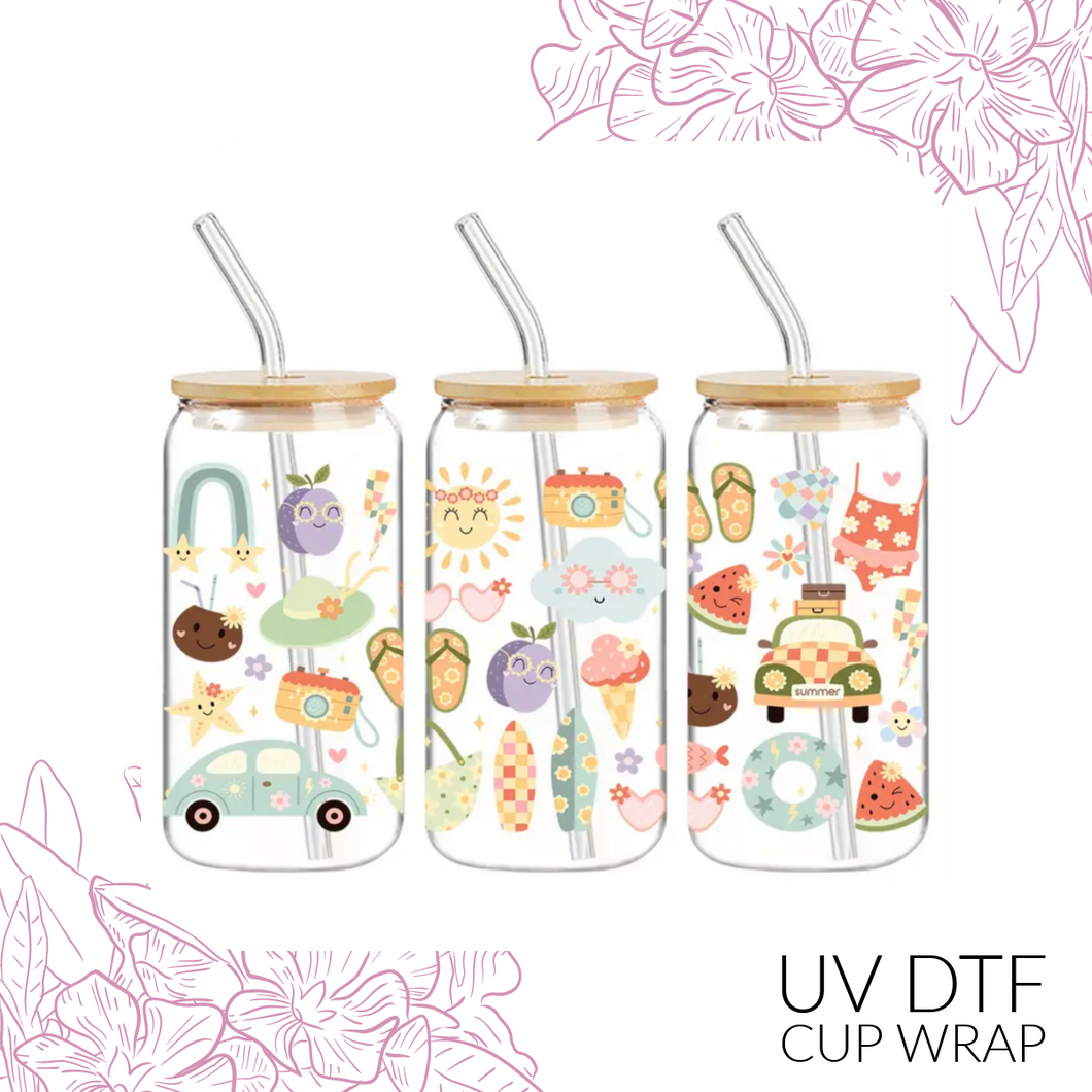 T5611 Fun Summer UV DTF Wrap