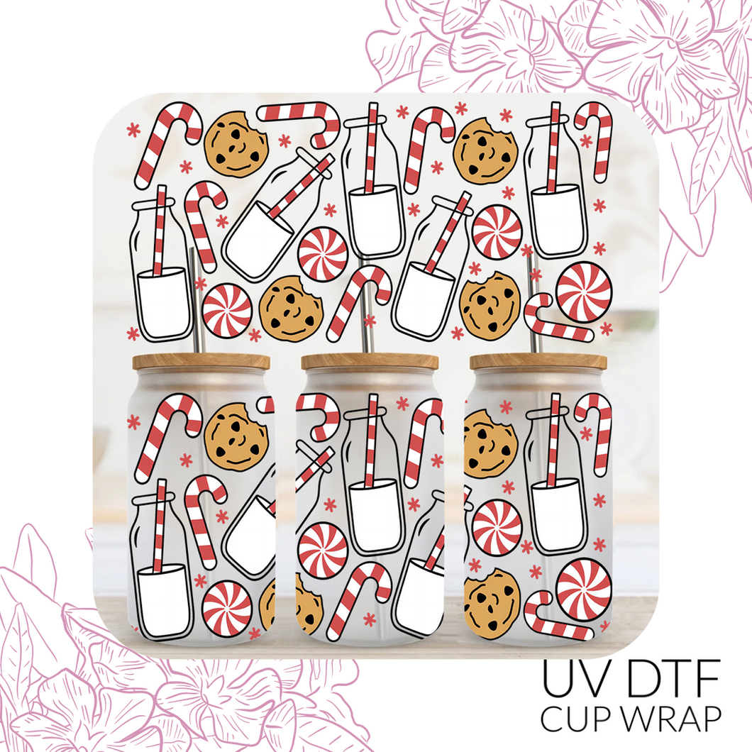 1549 Milk & Cookies UV DTF Wrap