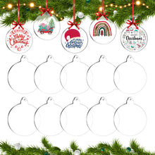 Load image into Gallery viewer, Teckwrap acrylic ornaments - 10 pack
