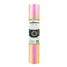 Load image into Gallery viewer, Teckwrap Peach Yellow Patterned Adhesive Vinyl
