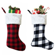 Load image into Gallery viewer, Plaid Christmas Stockings
