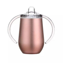 Load image into Gallery viewer, 10 oz Stainless Steel Sippy Cup
