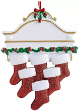 Load image into Gallery viewer, Blank Resin Stocking Ornament
