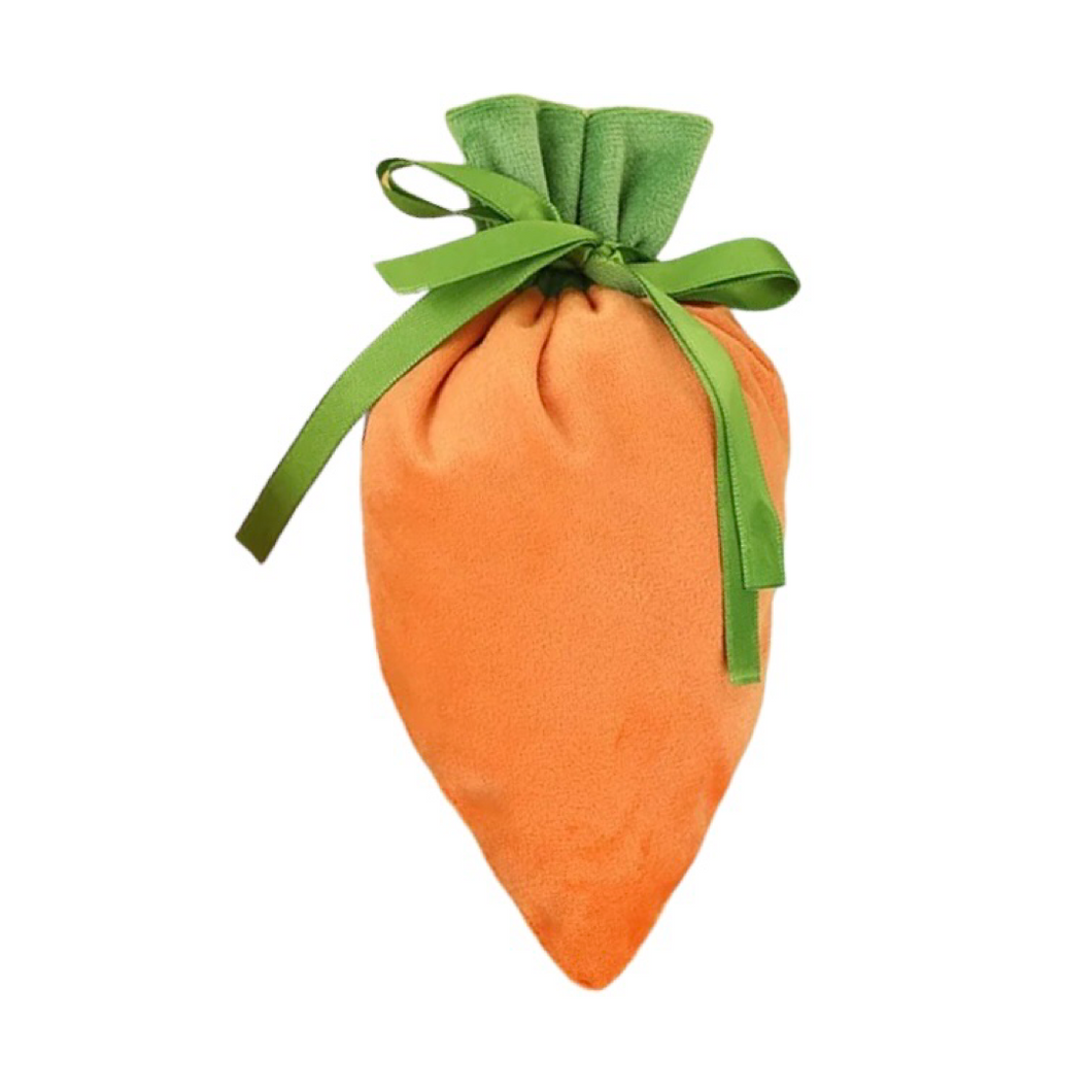 Carrot Drawstring Satchel
