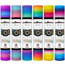 Load image into Gallery viewer, Teckwrap Rainbow Stripes Adhesive Vinyl - 5ft
