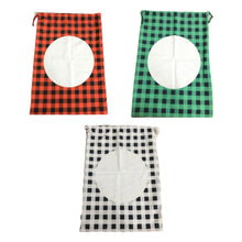 Load image into Gallery viewer, 73 Sublimation Plaid Gift Sack *NO TAX*

